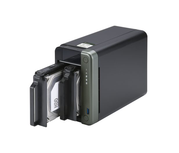 QNAP TS-253D-4G (2xHDD, 4x2.0-2.7GHz, 4GB, 5xUSB,2xLAN) - 575638 - zdjęcie 4